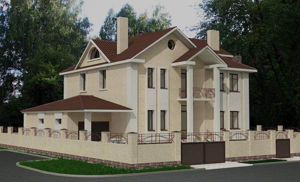 Проект индивидуального жилого дома. АПМ-Сайт. Новосибирск