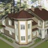 Проект индивидуального жилого дома переменной этажности. АПМ-Сайт