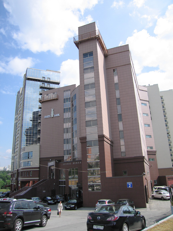 Административное здание «Ланта-Банка». Новосибирск. Artur Lotarev 			Architect (проектное бюро Артура Лотарева)