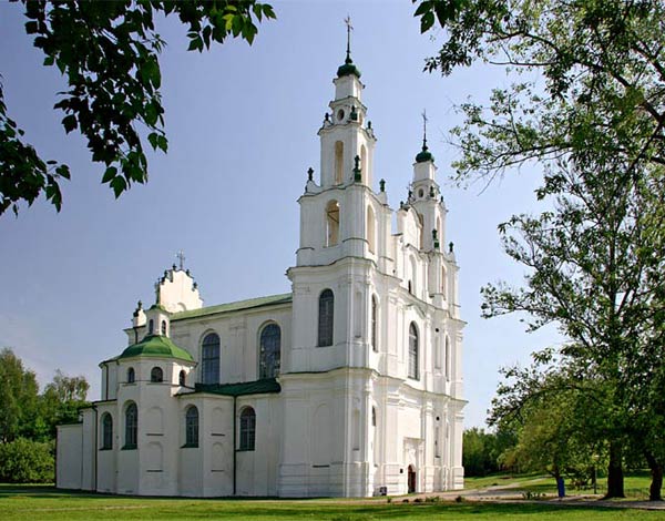 Современный вид Софийского собора в Полоцке 