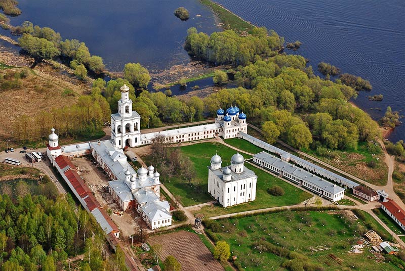 Великий Новгород, Юрьев монастырь. Георгиевский собор
