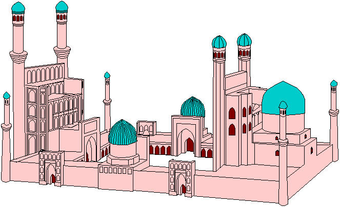 Мечеть Биби-Ханым в Самарканде. Реконструкция
