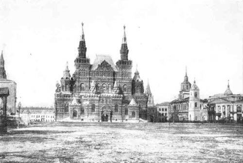 В. О. Шервуд. Исторический музей в Москве (1875—1883 гг.). Фотография 1880-х годов. 