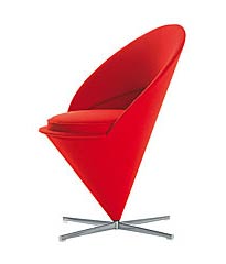 Vitra. Вернер Пантон (Verner Panton). Cone Chair, 1958