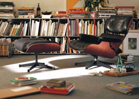 Чарльз и Рэй Эймс. Charles Ormand Eames & Ray Eames. Eames Lounge Chair 