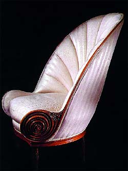 Французская мебель. Кресло, палисандр, шёлковая обивка. Поль Ириб, 1925  