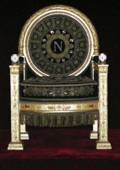 Трон Наполеона. Лувр