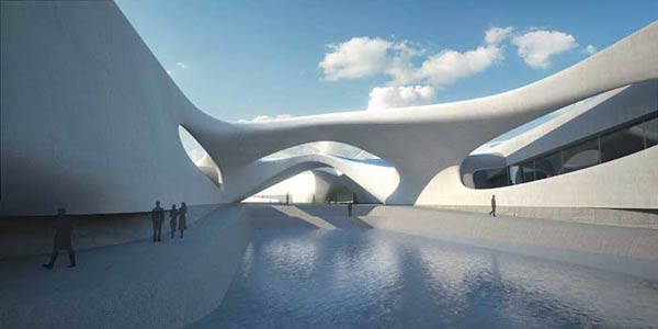 Заха Хадид (Zaha Hadid Architects): Regium Waterfront, Reggio Calabria, Italy, 2007—