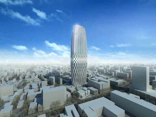 Заха Хадид (Zaha Hadid Architects): Dorobanti Tower, Bucharest, Romania (Отель и апартаменты Dorobanti Tower, Бухарест, Румыния), 2008—2013