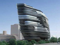 Заха Хадид (Zaha Hadid Architects): Innovation Tower, School of Design Development, Hong Kong Polytechnic University (PolyU), Hong Kong, 2007—2011
