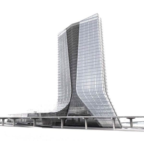 Заха Хадид (Zaha Hadid Architects): CMA CGM Headquarters Tower, Marseille, France, 2005—2010