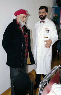 Фриденсрайх Хундертвассер. Friedensreich Hundertwasser: Онкологическая больница (Krankenstation Onkologie), Грац (Graz), Австрия 1993—1994