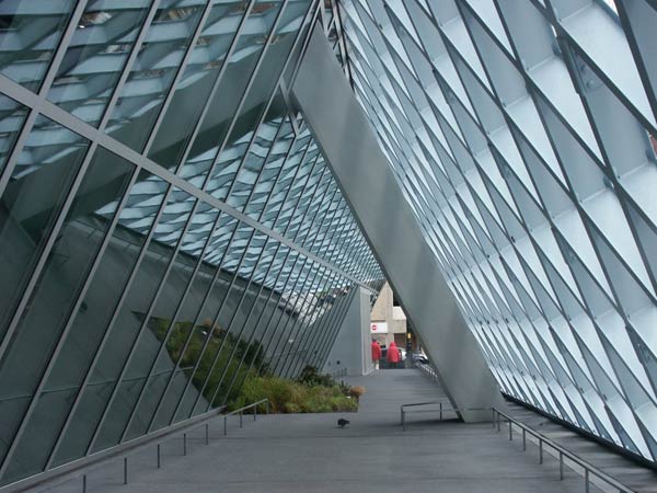 Рем Колхас (Rem Koolhaas)/ OMA: Seattle Public Library, Seattle, Washington, USA (Центральная библиотека, Сиэтл, США), 2004