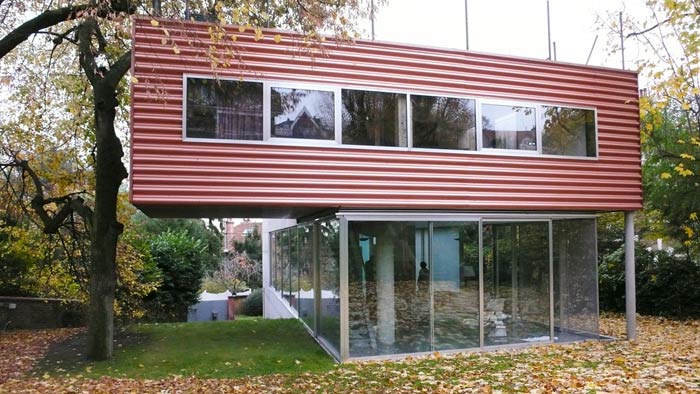 Рем Колхас (Rem Koolhaas)/ OMA: Villa Dall'Ava, Saint Cloud, Paris, France 1989 — 91