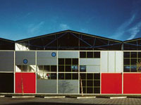 Ричард Роджерс (Richard Rogers): Maidenhead Industrial Units, Maidenhead, England, UK (фабричные здания), 1982—1985