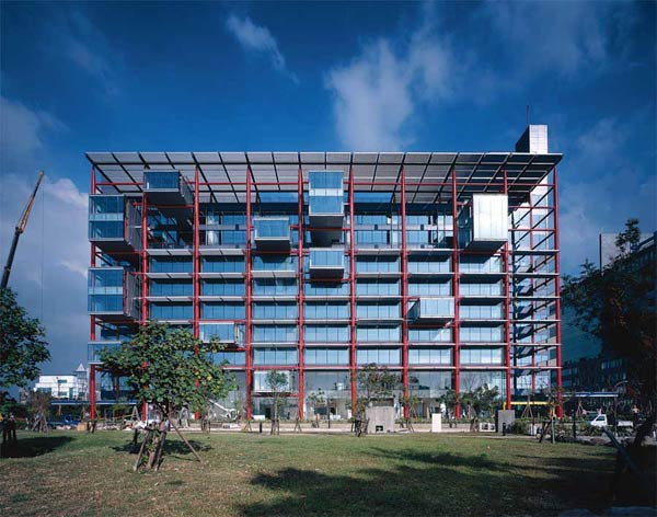 Ричард Роджерс (Richard Rogers): Ching Fu Group Headquarters, Kaohsiung, Taiwan (офисное здание), 2005—2007