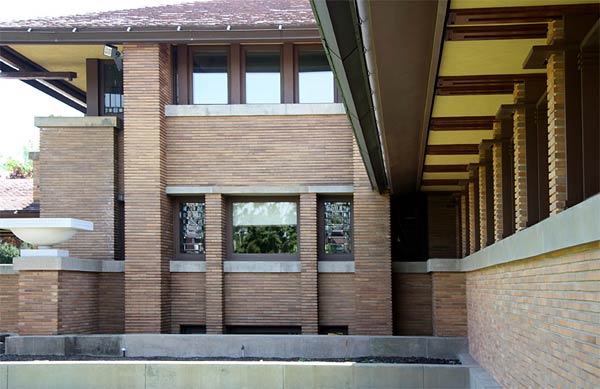 Органическая архитектура: Фрэнк Ллойд Райт (Frank Lloyd Wright): Darwin D. Martin House Complex, Buffalo, New York (Дом Дарвина Д. Мартина, Буффало, Нью-Йорк), 1904—1905; реконструкция 2007