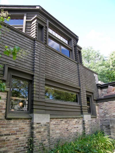 Фрэнк Ллойд Райт (Frank Lloyd Wright): Frank Lloyd Wright Home and Studio, Oak Park, Illinois (Собственный дом Фрэнка Ллойда Райта, Оак-Парк, Иллинойс), 1889—1909
