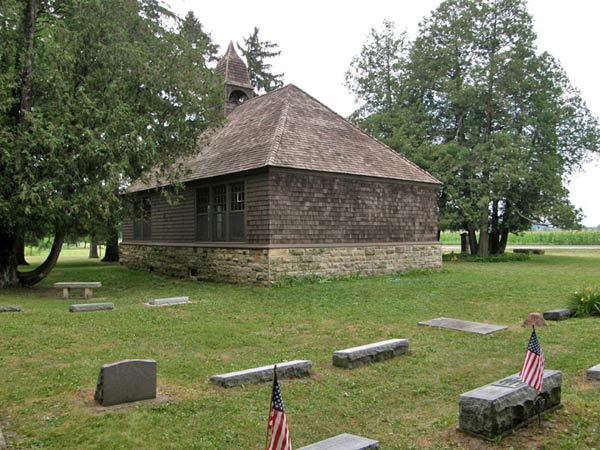 Органическая архитектура: Фрэнк Ллойд Райт (Frank Lloyd Wright): Unity Chapel, Spring Green, Wisconsin (Церковь, Спринг-Грин, Висконсин), 1886