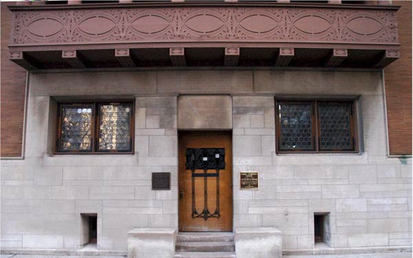 Фрэнк Ллойд Райт (Frank Lloyd Wright): James A. Charnley House, Chicago, Illinois (Дом Джеймса Чарнли, Чикаго, Иллинойс), 1891—1892
