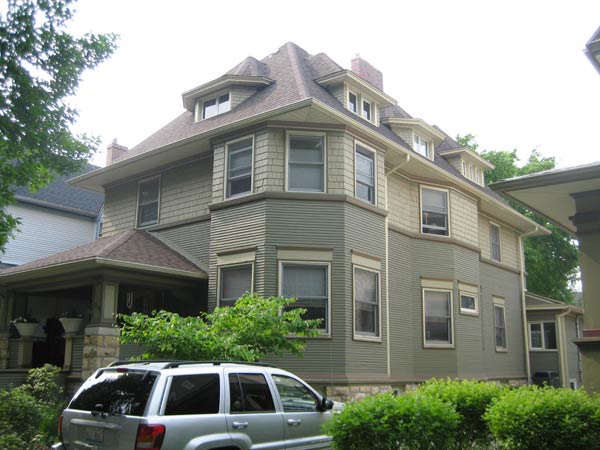 Фрэнк Ллойд Райт (Frank Lloyd Wright): Francis J. Woolley House, Oak Park, Illinois (Дом Фрэнсиса Вули, Оак-Парк, Иллинойс), 1893