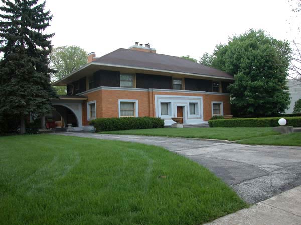Фрэнк Ллойд Райт (Frank Lloyd Wright): William H. Winslow House, River Forest, Illinois (Дом Вильяма X. Уинслоу, Ривер-Форест, Иллинойс), 1893