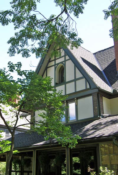 Фрэнк Ллойд Райт (Frank Lloyd Wright): Harrison P. Young House, Oak Park, Illinois (Перестройка дома Г.П. Юнга, Оак-Парк, Иллинойс), 1895