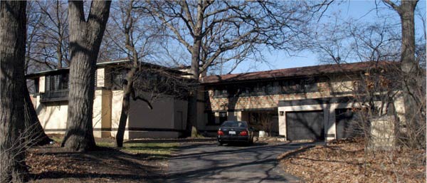 Органическая архитектура: Фрэнк Ллойд Райт (Frank Lloyd Wright): Avery Coonley House, Riverside, Illinois (Дом Эйвери Кунли, Риверсайд, Иллинойс), 1907—1912
