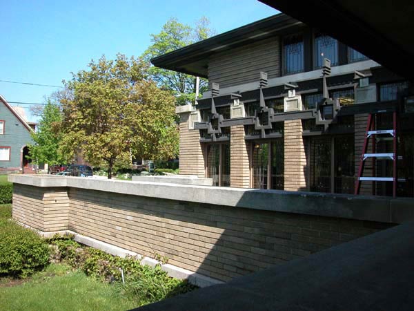 Органическая архитектура: Фрэнк Ллойд Райт (Frank Lloyd Wright): Meyer May House, Grand Rapids, Michigan (Дом Майера Мея, Гранд-Рэпидс, Мичиган), 1908
