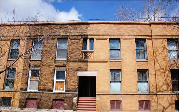 Фрэнк Ллойд Райт (Frank Lloyd Wright): Edward C. Waller Apartments, Chicago, Illinois (Многоквартирный дом Эдварда С. Уоллера, Чикаго, Иллинойс), 1895