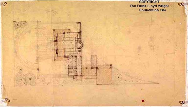 Фрэнк Ллойд Райт (Frank Lloyd Wright): Samuel Freeman House, Hollywood Hills, California (Дом Сэмюела Фримана, Лос-Анджелес, Калифорния), 1923