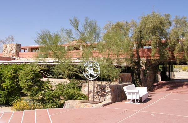 Органическая архитектура: Фрэнк Ллойд Райт (Frank Lloyd Wright): Taliesin West, Scottsdale, Arizona (Тейлизин-Вест, Скоттсдейл, Аризона), 1937