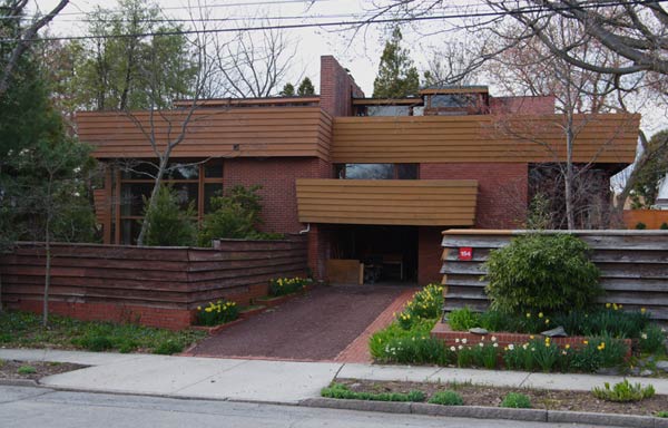 Фрэнк Ллойд Райт (Frank Lloyd Wright): Suntop Homes, Ardmore («Солнечная вершина», Дома Отто Мэллери и «Todd Company», Ардмор, Пенсильвания), 1938—1939