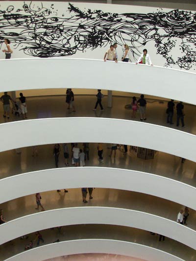 Органическая архитектура: Фрэнк Ллойд Райт (Frank Lloyd Wright): Solomon R. Guggenheim Museum, New York (Музей Соломона Р. Гуггенхайма, Нью-Йорк), 1943—1959