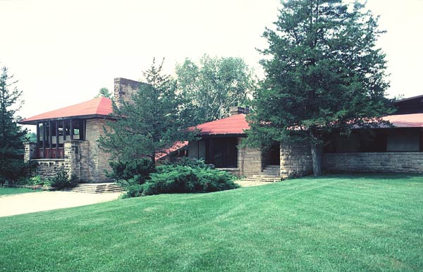 Органическая архитектура: Фрэнк Ллойд Райт (Frank Lloyd Wright): Hillside Home School II, Spring Green, Wisconsin (Реконструкция Хиллсайдской школы, Спринг-Грин, Висконсин), 1902