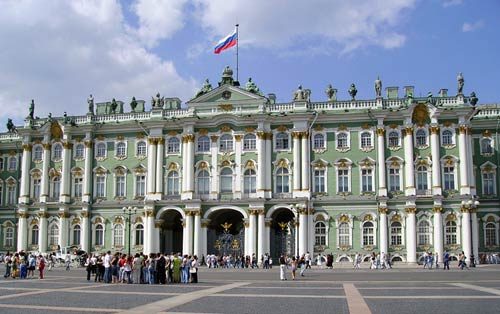 Фасад Зимнего дворца 
