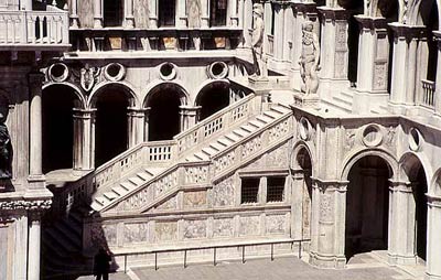 Дворец Дожей (Palazzo Ducale). Лестница Гигантов