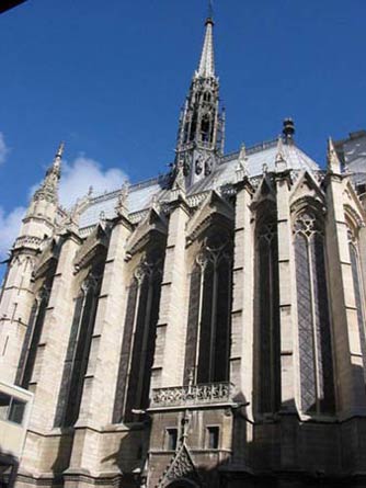 Королевская Святая капелла - Сен-Шапель (Sainte-Chapelle), Париж 