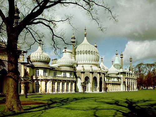 Королевский павильон в городе Брайтоне, графство Восточный Суссекс, Англия