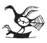Сцена терзания небесной (громовой) птицей оленя семантически идентична скифской. Эскимосская культура, XIX век