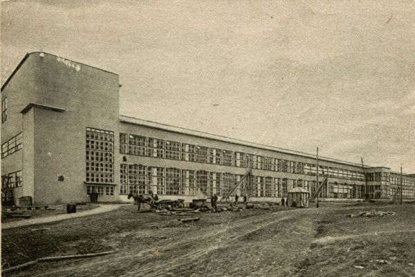 Иваново. Фабрика «Красная Талка», 1928—1929 гг. Б. Гладков, И. Николаев