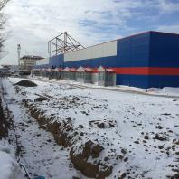 Строительство торгового центра «Восток» в Дзержинском районе г. Новосибирска. Проектная организация: «АкадемСтрой». Руководитель проекта: Турецкий Б.М. 2015 г.