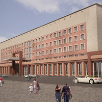 Реконструкция здания Сибирского Университета потребительской кооперации. Новосибирск