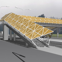 Проект пешеходного моста