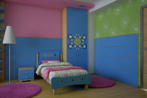 Дизайн-проект детской комнаты. АФ-студия