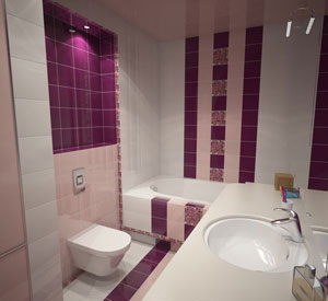 Дизайн-проект ванной комнаты. АФ-студия