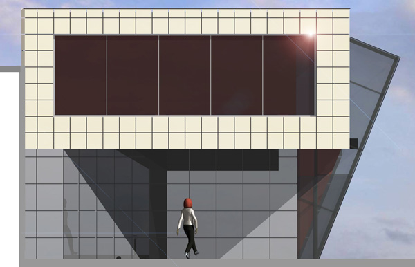 Проект 2-х этажного торгового павильона. АПМ-Сайт
