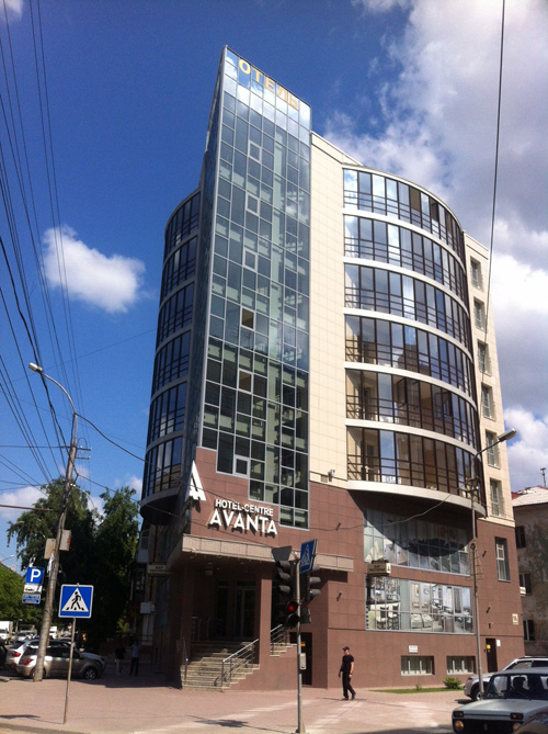 Гостинично-ресторанный комплекс «Аванта». Новосибирск. Проектная организация: «АкадемСтрой»