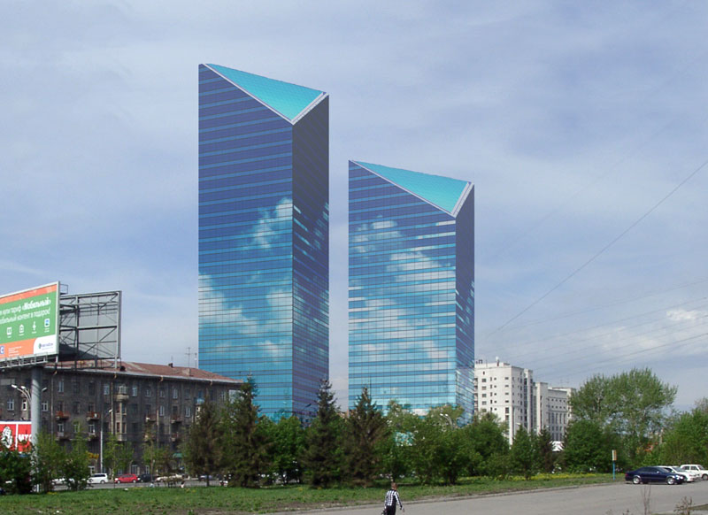 Торгово-развлекательный центр Sky Sity. Новосибирск. АкадемСтройИнвест