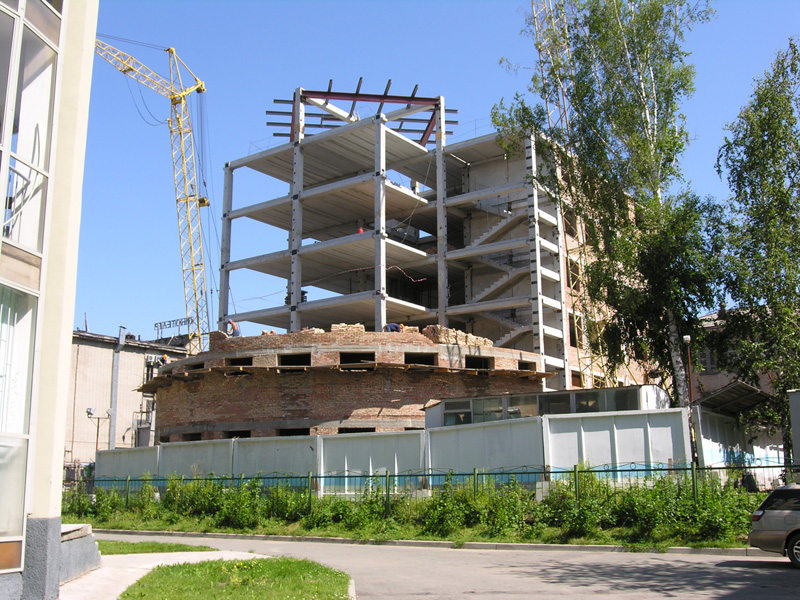 Административное здание по пр. К.Маркса 47/2 в Ленинском районе г. Новосибирска. Проект выполнен архитектурно-планировочной мастерской «АрхиГрад»